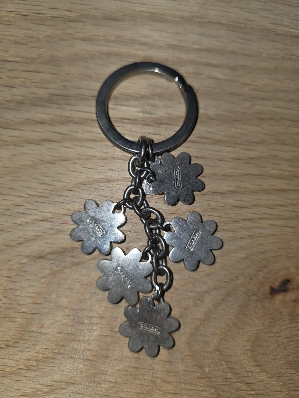 Coach Multicolor Daisy Charm Keyring - Yellow, Blue, Purple, Cream, Orange